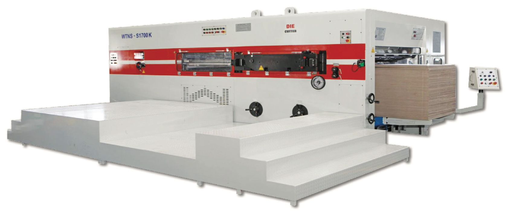 WTNS-S1700K / Semi-Automatic Flatbed Die-Cutter